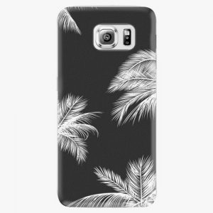 Plastový kryt iSaprio - White Palm - Samsung Galaxy S6 Edge