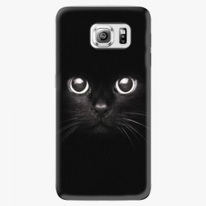 Plastový kryt iSaprio - Black Cat - Samsung Galaxy S6 Edge Plus