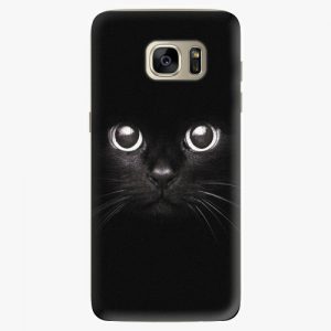 Plastový kryt iSaprio - Black Cat - Samsung Galaxy S7