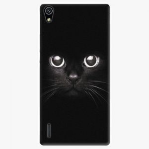 Plastový kryt iSaprio - Black Cat - Huawei Ascend P7