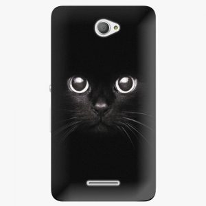 Plastový kryt iSaprio - Black Cat - Sony Xperia E4