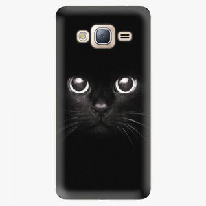 Plastový kryt iSaprio - Black Cat - Samsung Galaxy J3