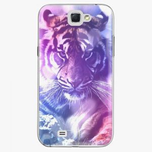 Plastový kryt iSaprio - Purple Tiger - Samsung Galaxy Note 2