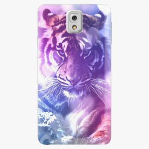Plastový kryt iSaprio - Purple Tiger - Samsung Galaxy Note 3