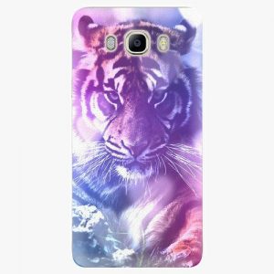Plastový kryt iSaprio - Purple Tiger - Samsung Galaxy J7 2016