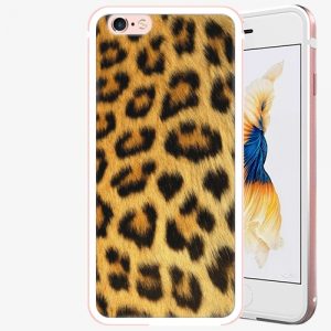 Plastový kryt iSaprio - Jaguar Skin - iPhone 6 Plus/6S Plus - Rose Gold