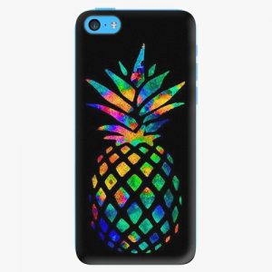Plastový kryt iSaprio - Rainbow Pineapple - iPhone 5C