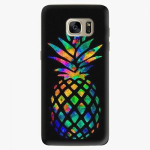 Plastový kryt iSaprio - Rainbow Pineapple - Samsung Galaxy S7