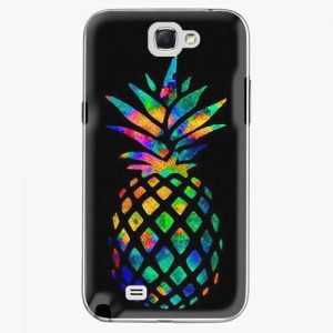 Plastový kryt iSaprio - Rainbow Pineapple - Samsung Galaxy Note 2