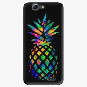 Plastový kryt iSaprio - Rainbow Pineapple - Huawei Ascend G7