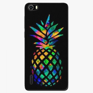 Plastový kryt iSaprio - Rainbow Pineapple - Huawei Honor 6