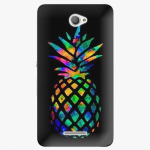 Plastový kryt iSaprio - Rainbow Pineapple - Sony Xperia E4