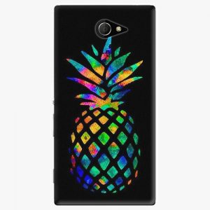 Plastový kryt iSaprio - Rainbow Pineapple - Sony Xperia M2