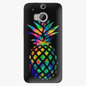 Plastový kryt iSaprio - Rainbow Pineapple - HTC One M8