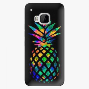 Plastový kryt iSaprio - Rainbow Pineapple - HTC One M9