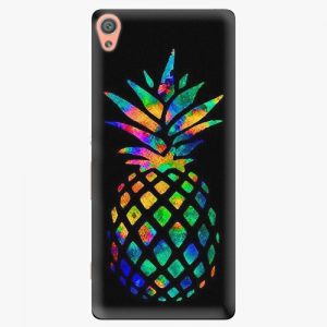 Plastový kryt iSaprio - Rainbow Pineapple - Sony Xperia XA