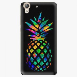 Plastový kryt iSaprio - Rainbow Pineapple - Huawei Y6 II
