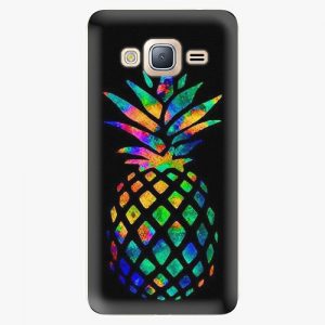 Plastový kryt iSaprio - Rainbow Pineapple - Samsung Galaxy J3