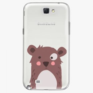Plastový kryt iSaprio - Brown Bear - Samsung Galaxy Note 2