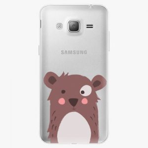 Plastový kryt iSaprio - Brown Bear - Samsung Galaxy J3 2016