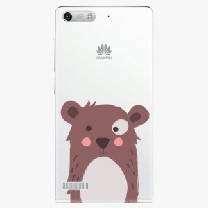Plastový kryt iSaprio - Brown Bear - Huawei Ascend G6