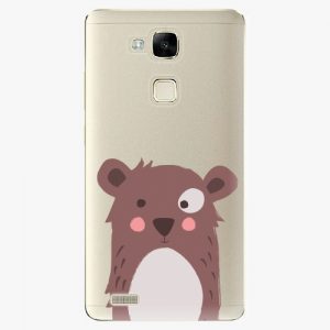 Plastový kryt iSaprio - Brown Bear - Huawei Mate7