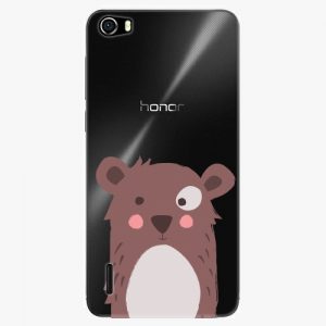 Plastový kryt iSaprio - Brown Bear - Huawei Honor 6