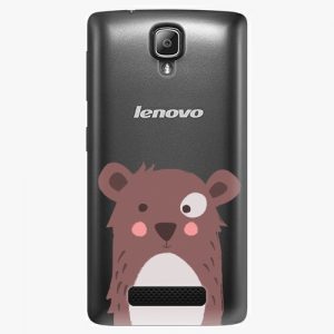 Plastový kryt iSaprio - Brown Bear - Lenovo A1000
