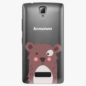 Plastový kryt iSaprio - Brown Bear - Lenovo A2010