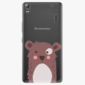 Plastový kryt iSaprio - Brown Bear - Lenovo A7000