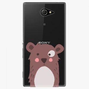 Plastový kryt iSaprio - Brown Bear - Sony Xperia M2