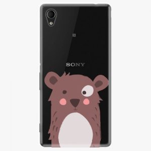 Plastový kryt iSaprio - Brown Bear - Sony Xperia M4