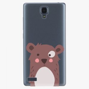 Plastový kryt iSaprio - Brown Bear - Xiaomi Redmi Note