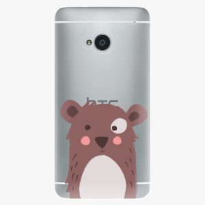 Plastový kryt iSaprio - Brown Bear - HTC One M7