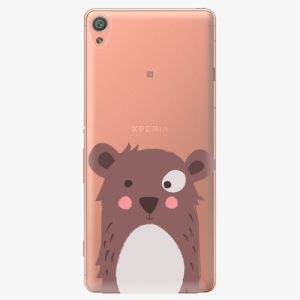 Plastový kryt iSaprio - Brown Bear - Sony Xperia XA