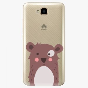 Plastový kryt iSaprio - Brown Bear - Huawei Y6 Pro