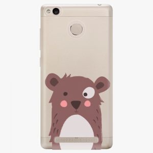 Plastový kryt iSaprio - Brown Bear - Xiaomi Redmi 3S