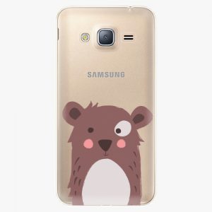 Plastový kryt iSaprio - Brown Bear - Samsung Galaxy J3