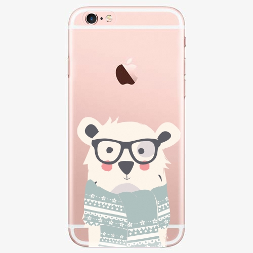 Plastový kryt iSaprio - Bear With Scarf - iPhone 7 Plus Plastový kryt iSaprio - Bear With Scarf - iPhone 7 Plus
