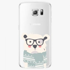 Plastový kryt iSaprio - Bear With Scarf - Samsung Galaxy S6