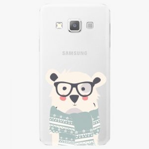 Plastový kryt iSaprio - Bear With Scarf - Samsung Galaxy A3