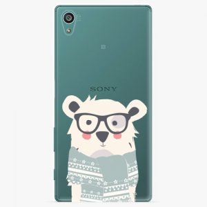 Plastový kryt iSaprio - Bear With Scarf - Sony Xperia Z5