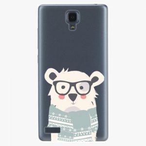Plastový kryt iSaprio - Bear With Scarf - Xiaomi Redmi Note