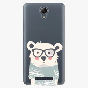 Plastový kryt iSaprio - Bear With Scarf - Xiaomi Redmi Note 2