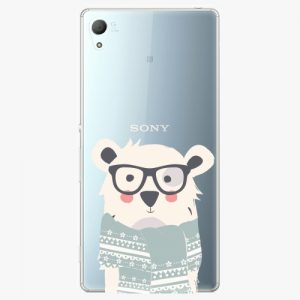 Plastový kryt iSaprio - Bear With Scarf - Sony Xperia Z3+ / Z4
