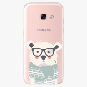 Plastový kryt iSaprio - Bear With Scarf - Samsung Galaxy A3 2017