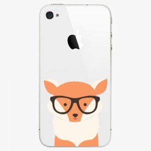 Plastový kryt iSaprio - Orange Fox - iPhone 4/4S