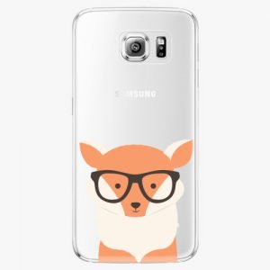 Plastový kryt iSaprio - Orange Fox - Samsung Galaxy S6