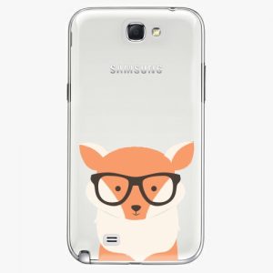 Plastový kryt iSaprio - Orange Fox - Samsung Galaxy Note 2