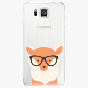 Plastový kryt iSaprio - Orange Fox - Samsung Galaxy Alpha